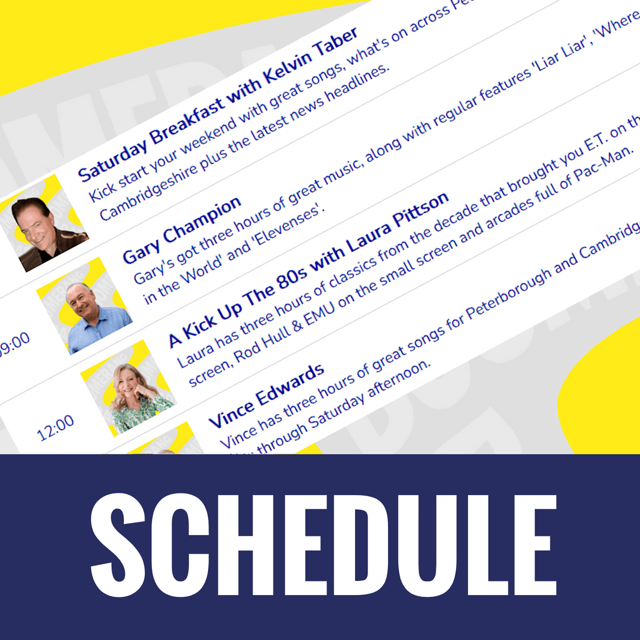 See the Boomerang Radio schedule.
