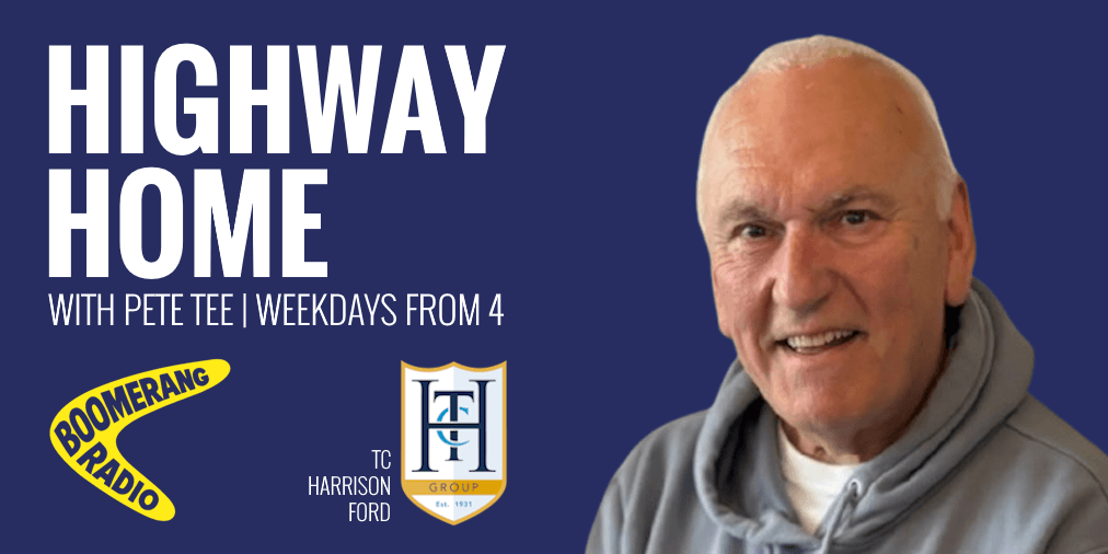The Highway Home with Pete Tee, weekdays from 4pm on Boomerang Radio.