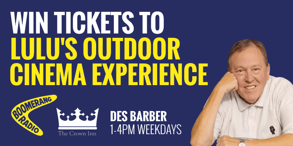 Win tickets to Lulu's Outdoor Cinema Experience with Boomerang Radio.